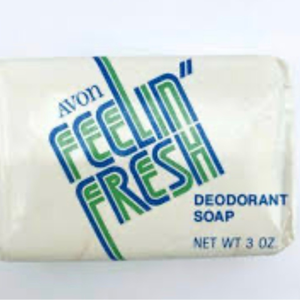 Vintage Avon Feelin' Fresh Deodorant Soap Old New Stock